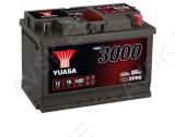 YUASA 12V 76Ah 680A SMF 278X175X190 -/+