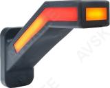 SARVTULI LED KÕVER 45° 185MM PAREM 12-24V DÜNAAMILISE SUUNATULE FUNKTSIOONIGA