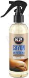 K2 cayon real leather õhuvärskendaja 250ml/pihusti