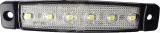 KÜLJETULI VALGE. PIKK. 6-LED 96X20X6.4MM 24V 560.07