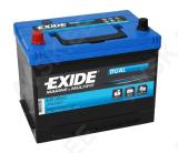 Exide 80ah 350a 270x175x225 exide dual +/-