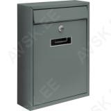 Mailbox 360X260X80mm Grey