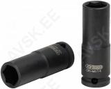 3/8" pikk löökpadrun 6mm ks tools