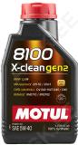 Motul 8100 x-clean gen2 5w40 c3 1l