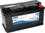 Exide 92ah 800a 353x175x190 dual agm -/+