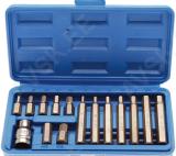 Bit Set | 10 mm (3/8") Drive | internal Hexagon | 15 pcs.