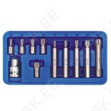Screwdriver Bit Set Spline M5-M12 11Pcs