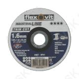 Flexovit THIN CUT Ultra Thin Cutting Disc, 125x1.6x22.23mm