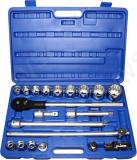 21-OS. 3/4" PADRUNITE KOMPLEKT 19-50MM. 12-KANT TRIUMF