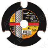 STAINLESS STEEL VISIBILITY GRINDING DISC 125X4X22.23MM FLEXOVIT MEGA-VIEW