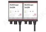 DEFA MultiCharger 2X12A 230VAC PlugIn