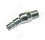 Kiirliides 1/4" väliskeere - kiirlülitus "isane" kuuliga