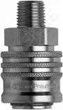 SURUÕHU KIIRLIITEPESA 3/8" BSP VÄLISKEERE EURO 7.6MM CHICAGO PNEUMATIC
