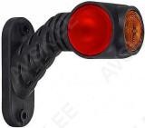 LD2036 SARVTULI LED KÕVER 45° 125MM VASAK 12/24V