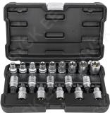 19-OS. 1/2" TORX OTSIKUTE E-PADRUNITE KOMPL. T30-T70. E10-E24 JBM*
