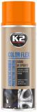 K2 color flex eemaldatav kummisprei oranz 400ml/ae