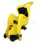 Fotelik bellelli mr fox clamp na bagażnik żółty hv