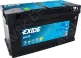 EXIDE AGM 95AH 850A 353X175X190 -/+