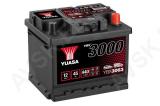 YUASA 12V 45Ah 440A SMF 207X175X175 -/+