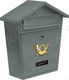 Mailbox 380X320X105mm Grey