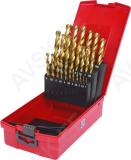 25-os. hss-tin met. puuride kompl. 1.0-13.0mm ks tools