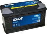 Exide 95ah 800a 353x175x190 excell -/+