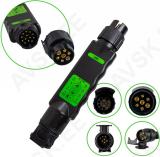 HAAGISE PISTIKUPESA KONTROLLTESTER 7/13 PIN 12V JBM*