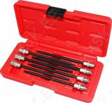 7-os. 1/4" pikkade torx padrunotsikute kompl. t10-t40. kuulotsaga triumf