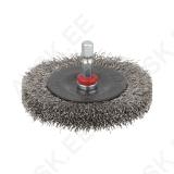 Stainless Steel Wire Wheel Brush 75x12mm hexagon shank