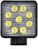 Töötuli 9 led 27w 10-30v 1890lm 110x128x35mm