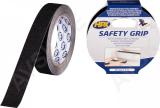 Libisemisvastane teip (trepid. sise-välistingimustesse) 25mmx5m must hpx