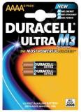 Patarei, duracell ultra m3, aaaa, 1.5v