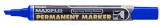 Marker Pentel NLF60 blue pump-action chisel tip