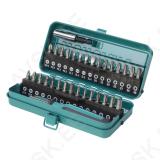 Bit Box Flat / Crosshead (PH/PZ) / TORX® (T) / TORX® With Bore Hole / Hexagonal, 32 Pcs.