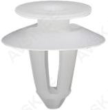 Keretüübel Ø 8,1 - 8,5 MM POM NATURAL. 20Tk.