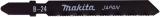 TIKKSAETERAD B-24 (T118G) 52MM HSS 5TK PVC 1-3MM. ALU 1-2MM. RST 0.5-2MM. MET. 0.5-2MM. VÄGA ÕHUKE MATERJAL MAKITA
