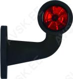 SARVTULI LED KÕVER 90° 130MM 12/24V VASAK/PAREM (KEERATAV ELEMENT) FRISTOM