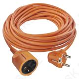 Jätkujuhe 20m H05VV-F3G 1 mm² oranž maandusega *