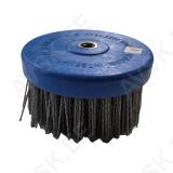 Disc Brush D130x70 thread M14 Novofil NN-S 80 / 1,20 T50 PP body D130x20 blue / 4 rows RUSTIFIL