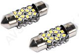 12/24V SV8.5-8 FESTOON LED PIRN 2.4W 31MM 6500K CANBUS VALGE BLISTER 2TK VISION