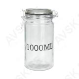 Säilituspurk kaanega 1000ml