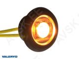 LED küljemärgutuli Valeryd Ø32x17,2 mm kollane 12-36 V sis. 0.15 m kaabel