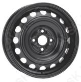 Kfz 7615 5.0x15. 4x100/39 (54.1) plekkvelg (sw) (bm) (toy)