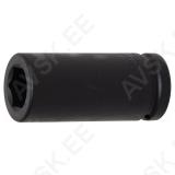 Impact Socket Hexagon, deep | 20 mm (3/4") Drive | 22 mm