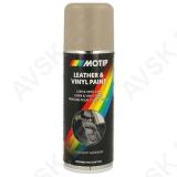 MOTIP VINÜÜL-/NAHAVÄRV PRUUNIKASBEEZ 200ML