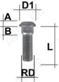 TIKKPOLT TP14X1.50/48/16.5 (P48/42/33. D16.5) M1415RE42HO8