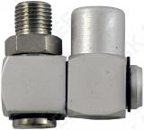 Suruõhu 360° pöörlev adapter 1/4" sise 1/4" välis jbm*