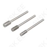 Diamond Mounted Point Set, Cylindrical, 3 Pcs.