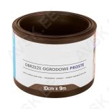 Simple garden lawn edge /brown/ 10 cm x 9 m