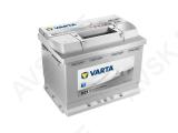 VARTA SILVER DYN D21 61Ah 600A 242X175X175 -/+